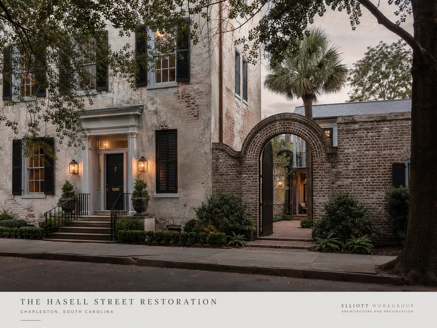 The Hasell Street Restoration — Charleston, South Carolina · 2018