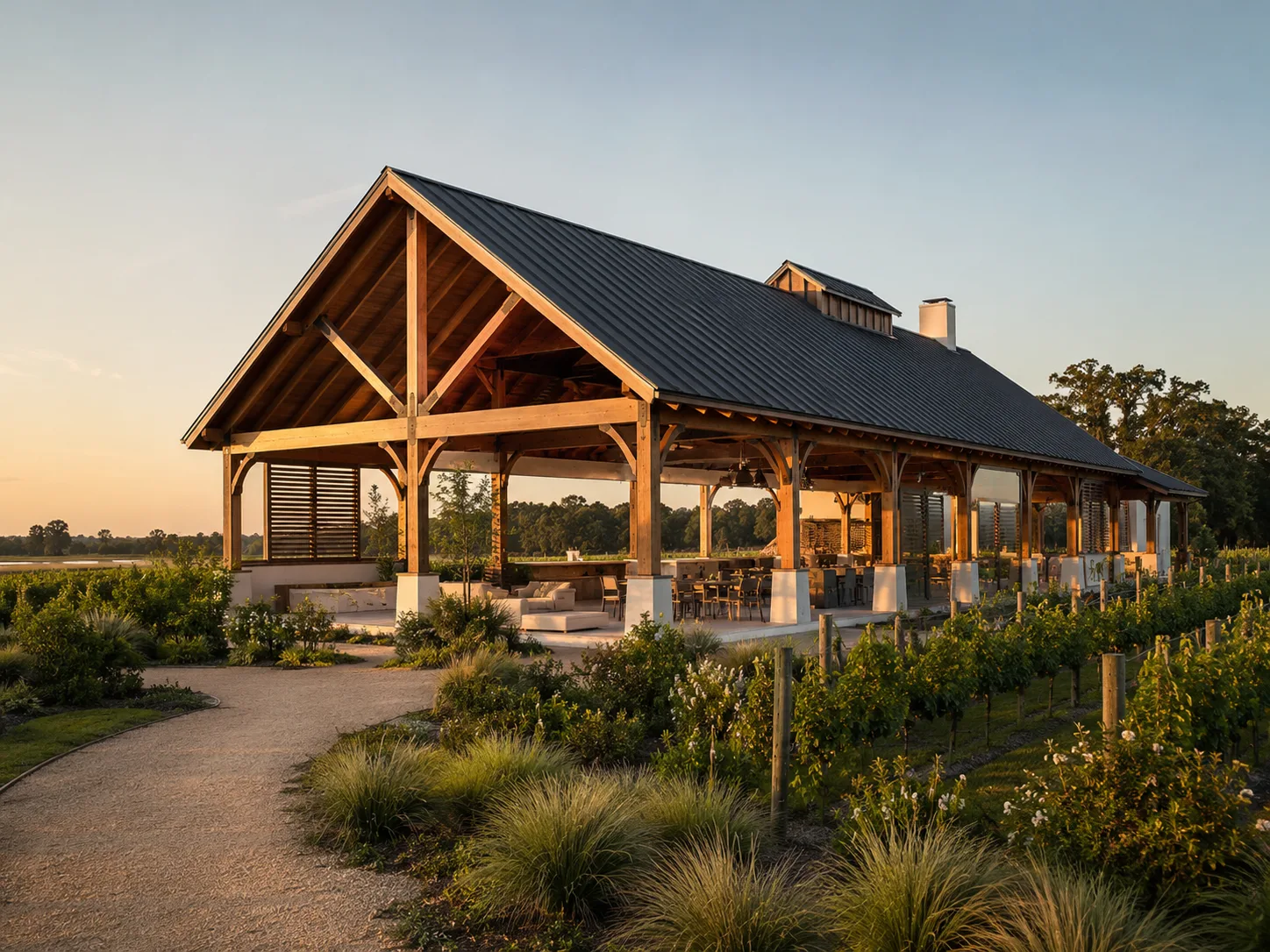 Maybank Vineyard Pavilion — Wadmalaw Island · 2022