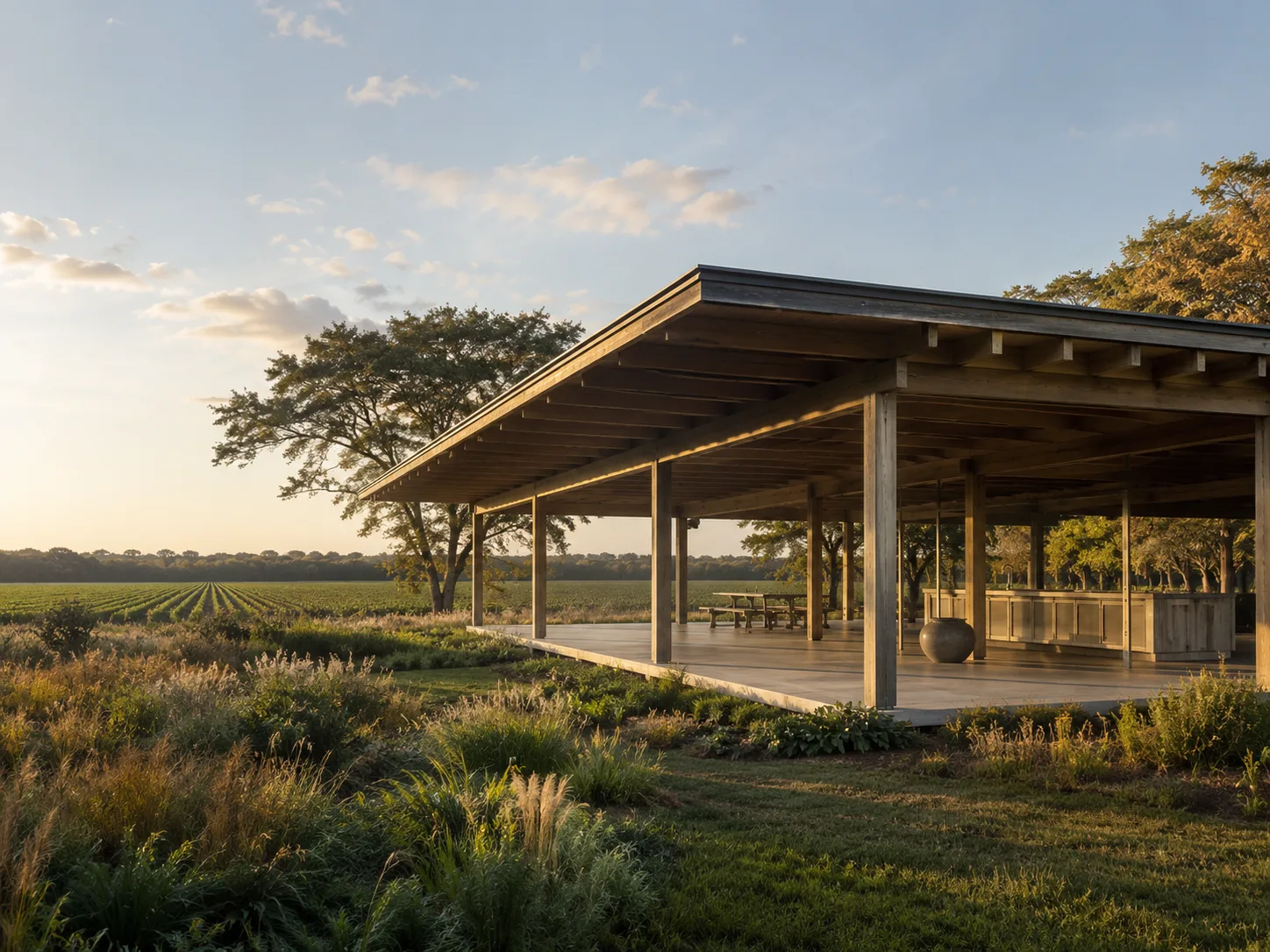 The Wadmalaw Pavilion — Wadmalaw Island, South Carolina · 2016